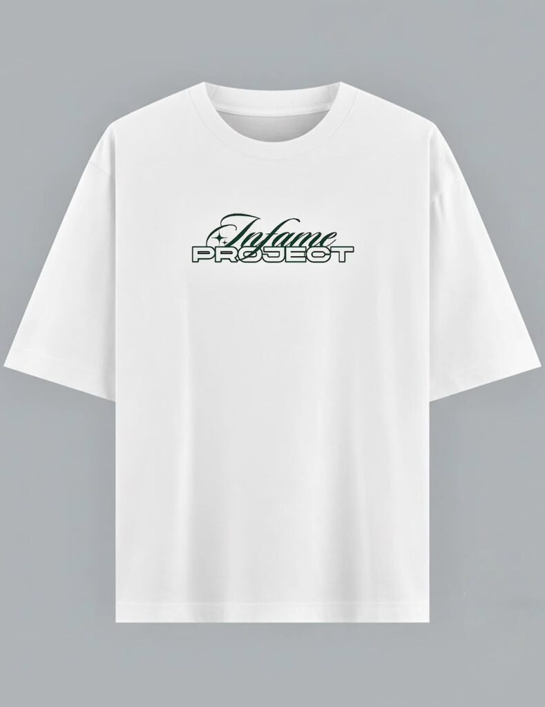 CAMISETA INFAME PROJECT BLANCA ESSENTIAL